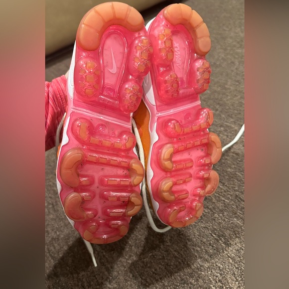 Nike Air Vapor max Plus shoes Summer Sunset Sneaker Pink Womens CI9900-600 Sz 6 - Picture 4 of 6